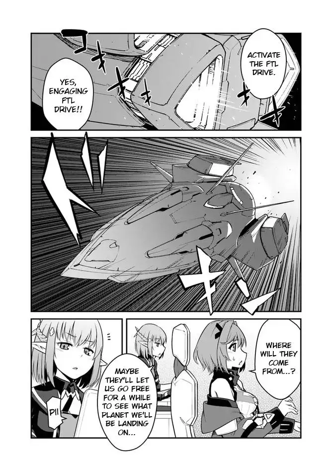 Mezametara Saikyou Soubi to Uchuusen-mochi Datta no de, Ikkodate Mezashite Youhei Toshite Jiyuu ni Ikitai Chapter 24.2 13